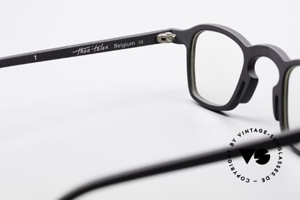 Theo Belgium Telex Vintage Avant-Garde Specs, clear DEMO lenses should be replaced with prescriptions, Made for Men and Women