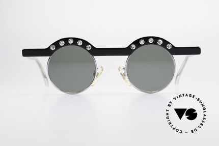 Theo Belgium Revoir Rare Round Gem Sunglasses, founded in 1989 as 'opposite pole' to the 'mainstream', Made for Women