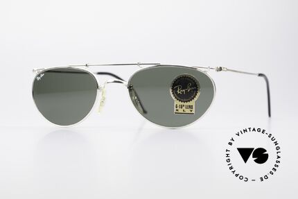 Ray Ban Deco Metals Oval Old B&L USA Sunglasses, model from the Deco Metals Collection by RAY-BAN, Made for Men and Women