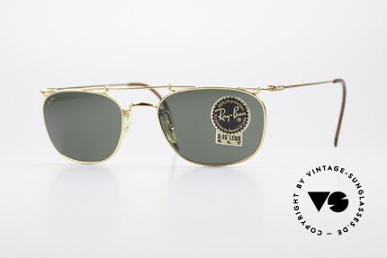 Sunglasses Ray Ban Deco Metals Carre Rare B&L USA 90's Sunglasses Ray Ban Deco Metals Carre Rare B&L USA 90's