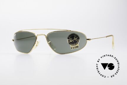 Ray Ban Fugitives Modified Aviator 90's Bausch & Lomb Shades Details