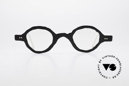 Theo Belgium Eye-Witness BD30 Avant-Garde Vintage Glasses, founded in 1989 as 'opposite pole' to the 'mainstream', Made for Men and Women