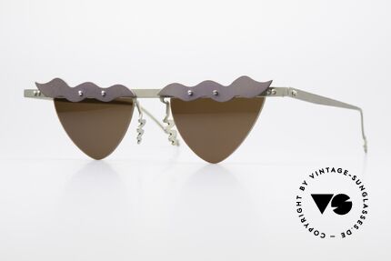 Theo Belgium Tita II C10 Heart Shaped Sun Lenses, Theo Belgium: the most self-willed brand in the world, Made for Women
