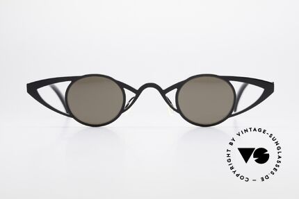 Theo Belgium Saturnus Round Designer Sunglasses, founded in 1989 as 'opposite pole' to the 'mainstream', Made for Women