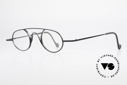 Theo Belgium Wafafa Rimless Rimmed Frame, lenses are fixed with a nylor thread (on the backside), Made for Men and Women