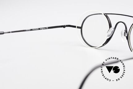 Theo Belgium Wafafa Rimless Rimmed Frame 90s, NO RETRO frame; but a rare 30 years old ORIGINAL, Made for Men and Women