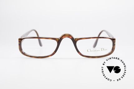 Christian Dior 2075 Reading Eyeglasses Optyl, lightweight half-frame design; ergonomically correct, Made for Men and Women