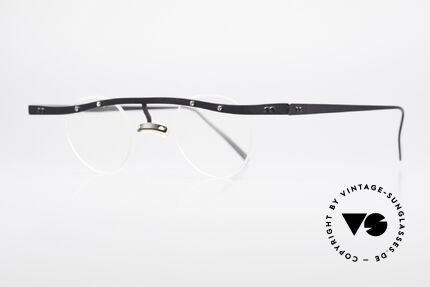 Theo Belgium Tita II 11 Titanium Vintage Eyeglasses, TITA SERIES = XL titanium frames by Theo from the 90's, Made for Men and Women