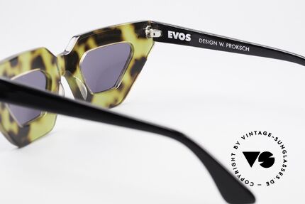 W Proksch EVOS Y1 Insider Vintage Sunglasses, the futuristic frame fits optical (sun) lenses, too, Made for Women