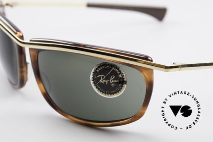 Ray Ban Olympian I Sporty USA B&L Sunglasses, unworn (like all our vintage 80's RAY-BAN shades), Made for Men