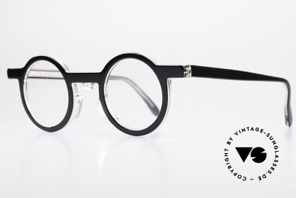 Theo Belgium Phily Round Designer Eyeglasses, round design with great color & material combination, Made for Men and Women