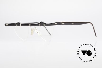 Theo Belgium Eta Heart Shaped Frame Horn XL, the first Theo collection "Balkenbril" was made of horn, Made for Women