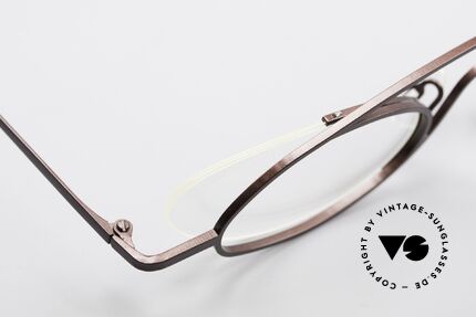 Theo Belgium Hababa Rimless Rimmed Frame Oval, Size: medium, Made for Men and Women