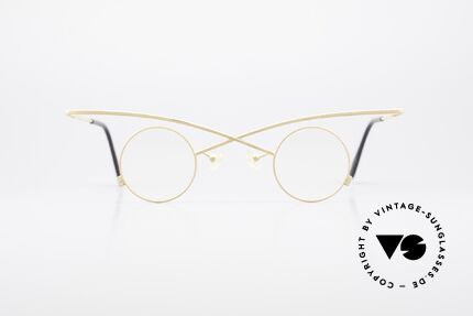 Theo Belgium Dessa Crazy Vintage Eyeglasses, founded in 1989 as 'opposite pole' to the 'mainstream', Made for Men and Women