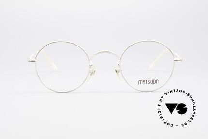 Matsuda 2872 Round 90's Designer Glasses, outstanding craftsmanship by the Japanese manufactory, Made for Men and Women