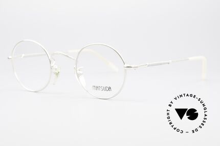 Matsuda 2872 Round 90's Designer Glasses, model represents lifestyle & quality awareness, similarly, Made for Men and Women