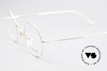Matsuda 2872 Round 90's Designer Glasses, costly 'design elements' decorate the frame (size 44-24), Made for Men and Women