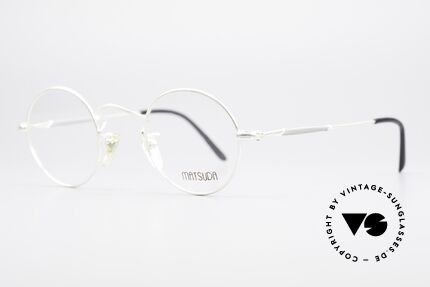 Matsuda 2872 90's Designer Glasses Round, model represents lifestyle & quality awareness, similarly, Made for Men and Women