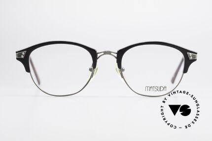 Matsuda 2840 Panto Luxury Eyeglass-Frame, MATSUDA = a synonym for elaborate craftsmanship, Made for Men and Women