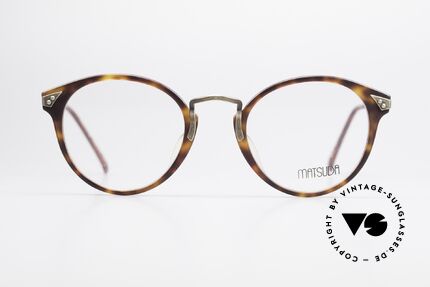 Matsuda 2805 Vintage Glasses Panto Style, high-end quality = a matter of course for Matsuda, Made for Men and Women