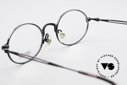 Matsuda 2876 Rare Vintage Eyeglasses Oval, NO retro glasses, but a 20 years old designer piece, Made for Men and Women