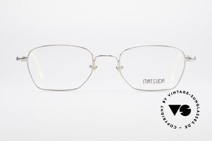 Matsuda 2882 Vintage Eyeglasses Square, high-end quality = a matter of course for Matsuda, Made for Men