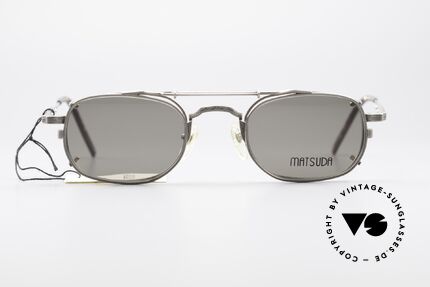Matsuda 10109 Sun Clip On Frame Vintage, 'Steampunk sunglasses' by the jap. 'design manufactory', Made for Men