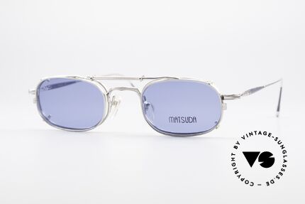 Matsuda 10108 Steampunk Sunglasses 90's, vintage Matsuda designer eyeglasses from the mid 90's, Made for Men