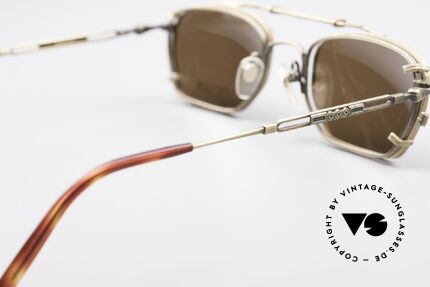 Matsuda 2882 Vintage Frame With Sun Clip, Size: small, Made for Men