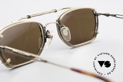 Matsuda 2882 Vintage Frame With Sun Clip, Size: small, Made for Men