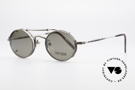 Matsuda 10101 Steampunk Shades Vintage, many very interesting  "retro-futuristic" frame elements, Made for Men