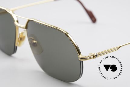 Cartier Orsay Luxury Vintage Sunglasses, 22ct gold-plated (like all vintage CARTIER frames!), Made for Men