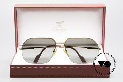 Cartier Orsay Luxury Vintage Sunglasses, 2nd hand model, but in a mint condition + orig. box, Made for Men