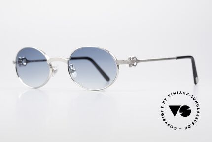 Cartier Spider Oval Luxury Sunglasses, brushed platinum finish (noble & 1st class quality), Made for Men and Women