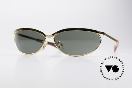 Ray Ban Olympian V Deluxe B&L USA Vintage Sunglasses Details