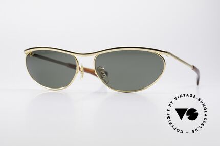 Ray Ban Olympian IV Deluxe B&L Vintage USA Sunglasses, DELUXE model from the famous Olympian Series, Made for Men