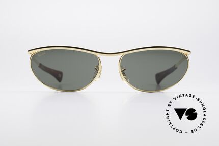 Ray Ban Olympian IV Deluxe B&L Vintage USA Sunglasses, striking golden frame with 1st class B&L lenses, Made for Men
