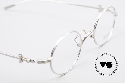 Matsuda 10107 90s Vintage Eyeglasses Round, unworn rarity for people, who can appreciate this effort, Made for Men and Women