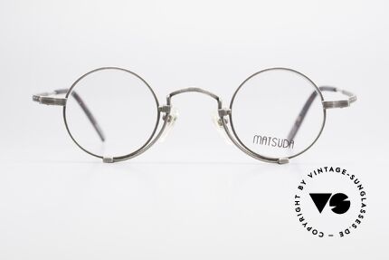 Matsuda 10103 Vintage Designer Frame Round, tangible TOP-NOTCH quality of all frame components!, Made for Men and Women