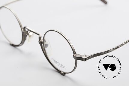 Matsuda 10103 Vintage Designer Frame Round, striking design of the frame bridge (TITANIUM), vertu!, Made for Men and Women