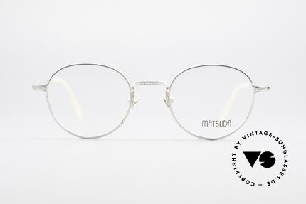 Matsuda 2858 Round Vintage Designer Frame, tangible TOP-NOTCH quality of all frame components!, Made for Men and Women