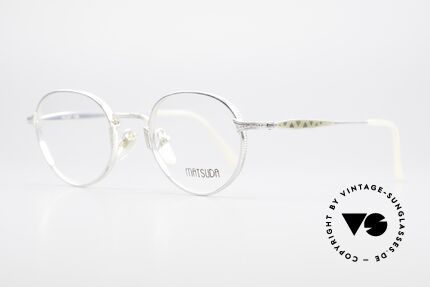 Matsuda 2858 Round Vintage Designer Frame, made with attention to detail (check all the engravings), Made for Men and Women