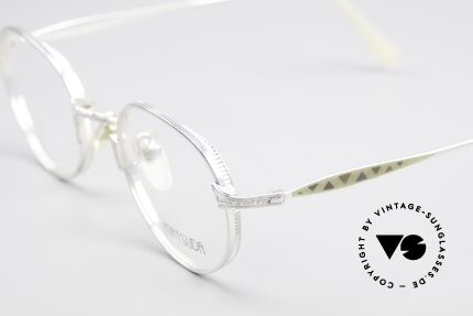 Matsuda 2858 Round Vintage Designer Frame, striking design around the frame bridge; M size 48-21, Made for Men and Women