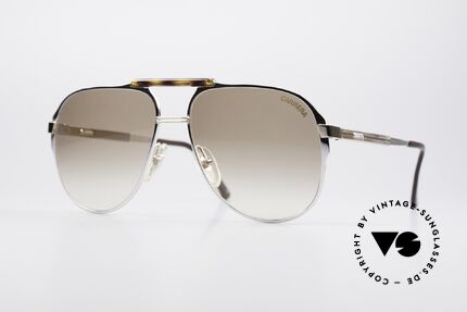 Carrera 5320 Adjustable Temples 80's Vario, brilliant 1980's aviator sunglasses by CARRERA, Made for Men