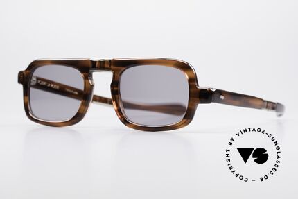 Robert La Roche 15 Rare 70's Folding Sunglasses, interesting old folding sunglasses with new case, Made for Men