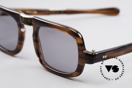 Robert La Roche 15 Rare 70's Folding Sunglasses, a timeless classic with new lenses; 100% UV prot., Made for Men