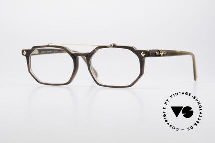 MCM München 301 Buffalo Horn Vintage Frame, luxury horn eyeglasses by MCM from the 1980's, Made for Men and Women