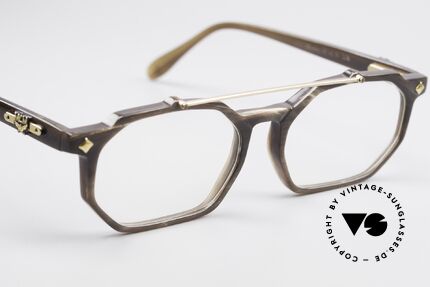 MCM München 301 Buffalo Horn Vintage Frame, costly designer piece (premium craftsmanship), Made for Men and Women