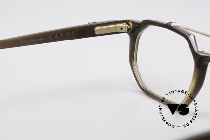 MCM München 301 Buffalo Horn Vintage Frame, NO retro specs; 80's ORIGINAL + Fabergé case, Made for Men and Women