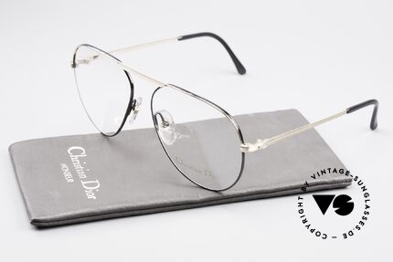 Christian Dior 2536 Vintage Aviator Glasses Men, the metal frame is made for lenses of any kind, Made for Men